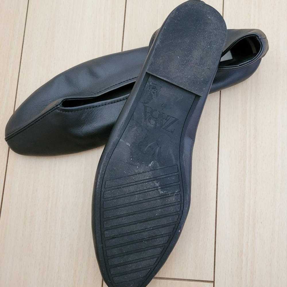 ZARA flat shoes black - image 4