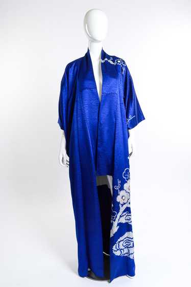 Shibori Dotted Floral Kimono