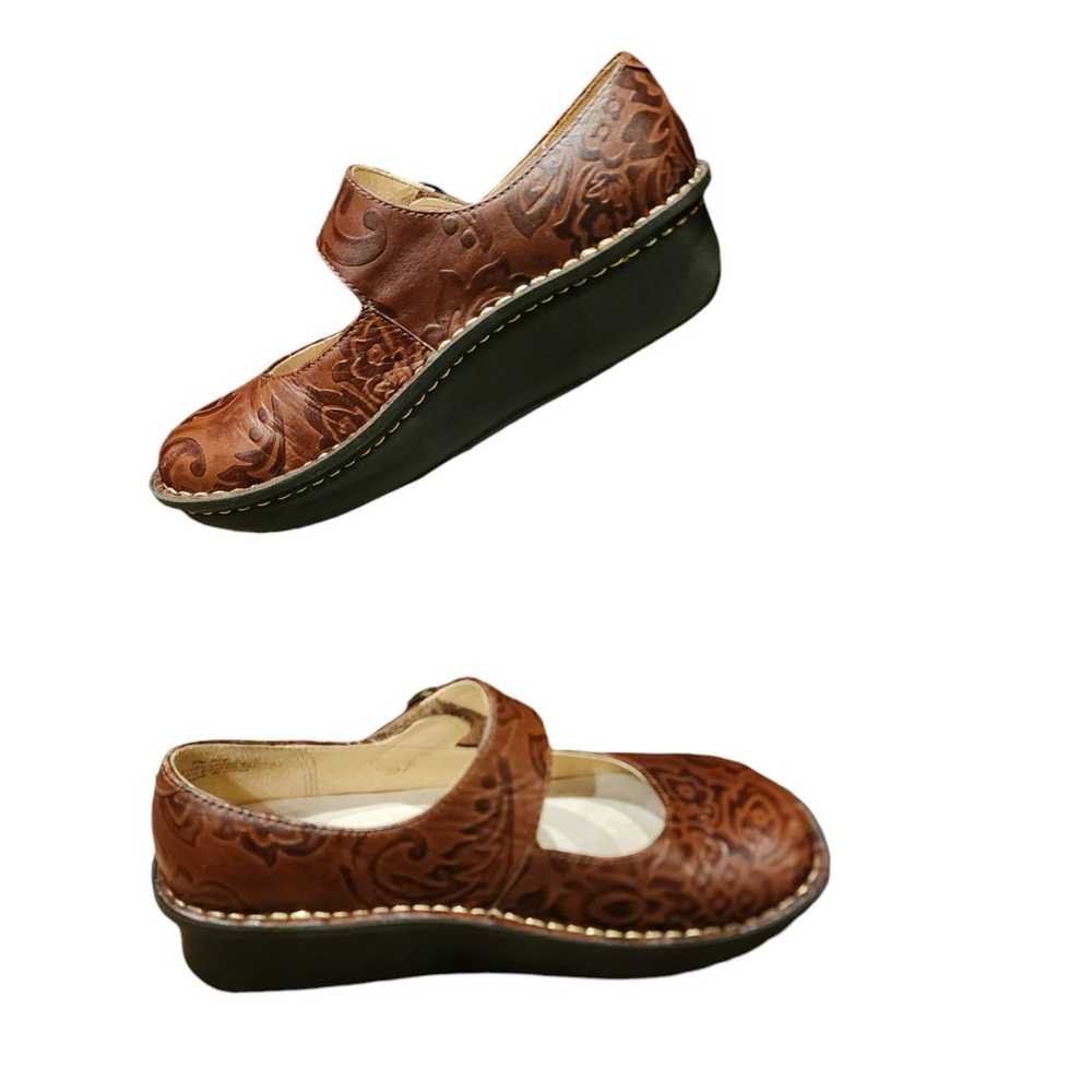 Alegria Paloma Slip On Mary Jane Women Brown Size… - image 3