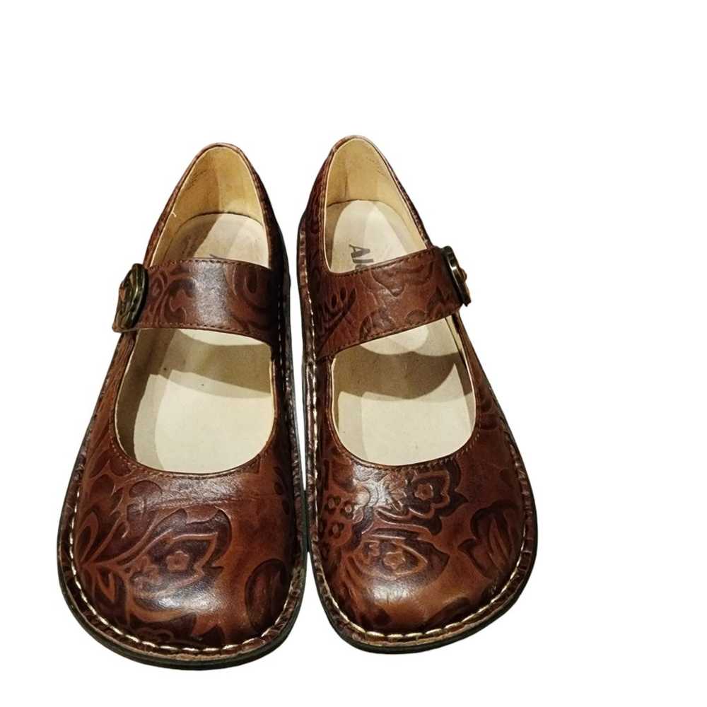 Alegria Paloma Slip On Mary Jane Women Brown Size… - image 4