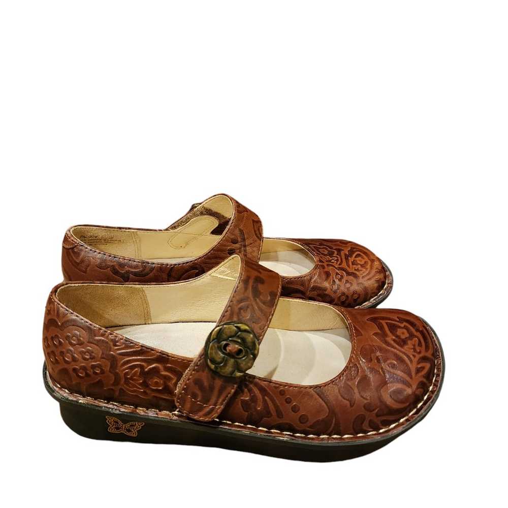 Alegria Paloma Slip On Mary Jane Women Brown Size… - image 5