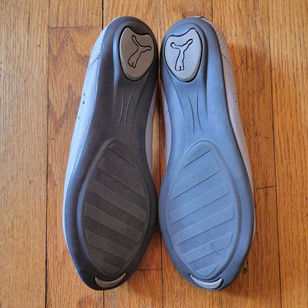 Puma 6.5 Ortholite Ballet Flats Comfort Silver Gr… - image 3