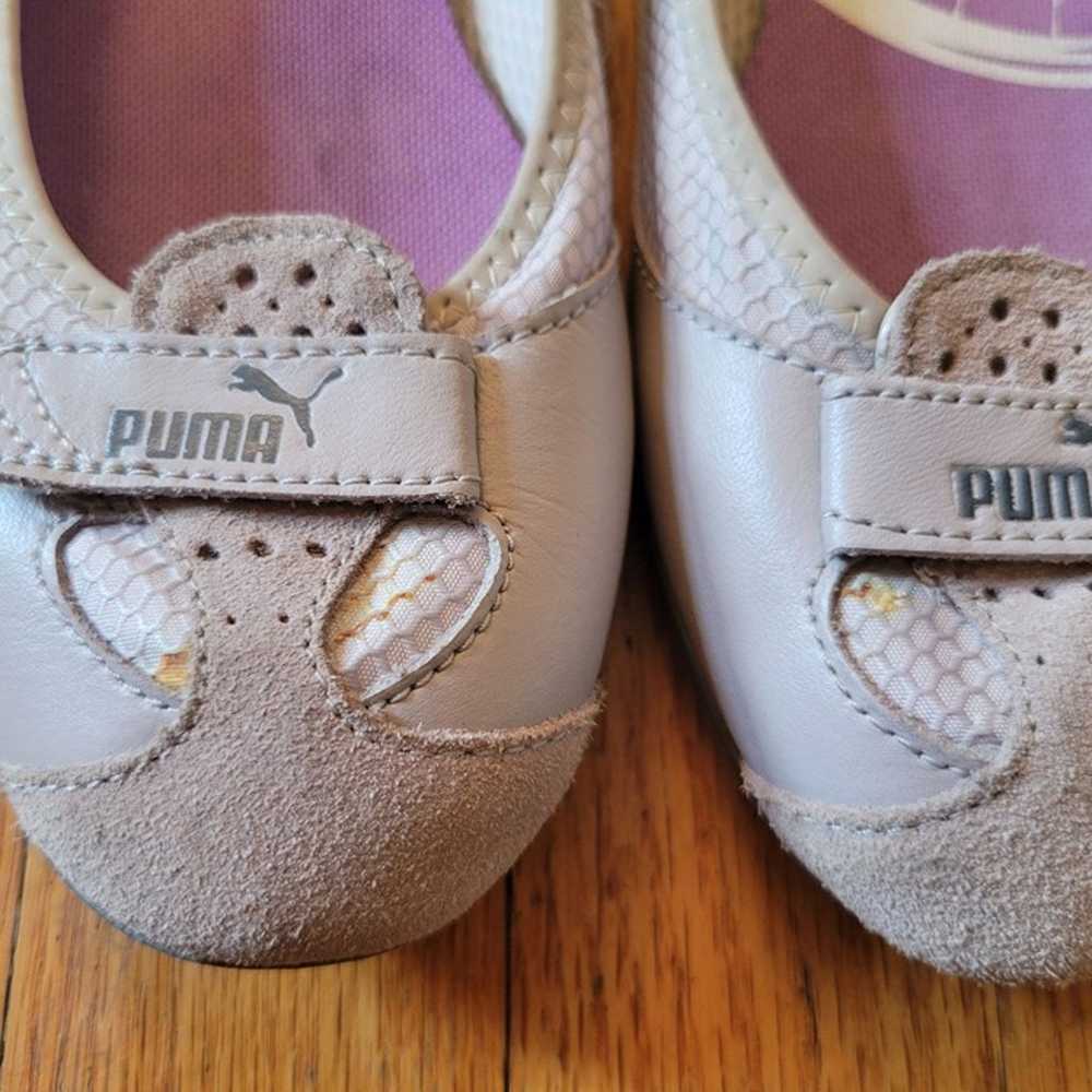 Puma 6.5 Ortholite Ballet Flats Comfort Silver Gr… - image 7