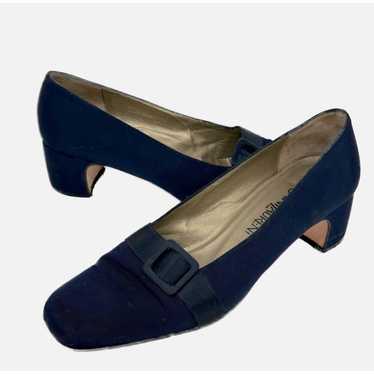 Yves Saint Laurent Classic Navy Blue Heels