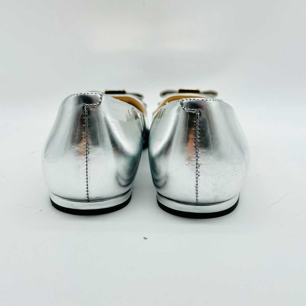 Cole Haan Shoes Womens 8 Silver Leather Ballet Fl… - image 7