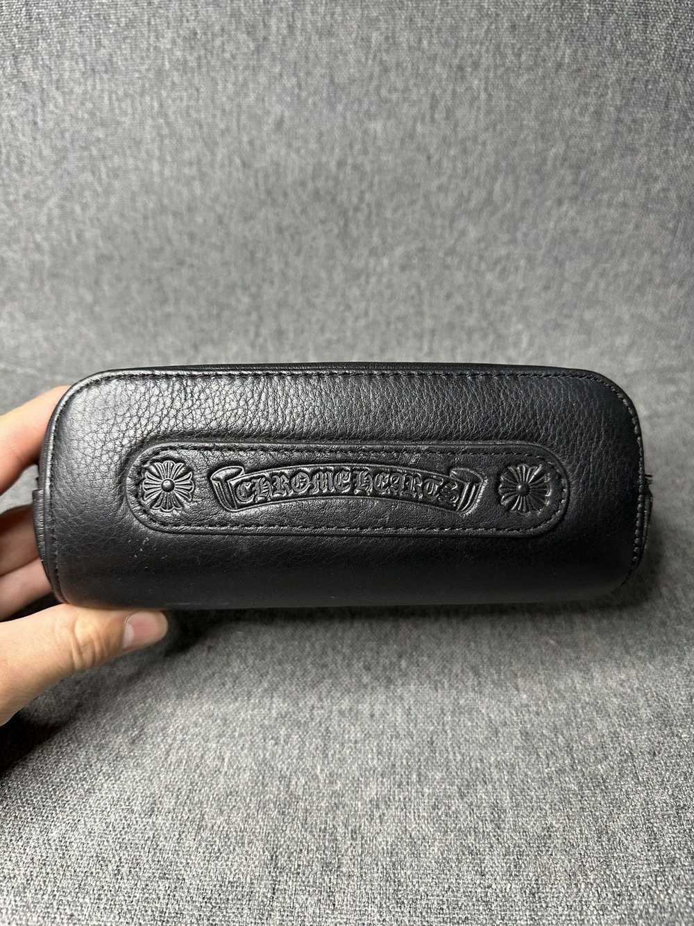 Chrome Hearts Chrome Hearts Sunglasses Case Leath… - image 2