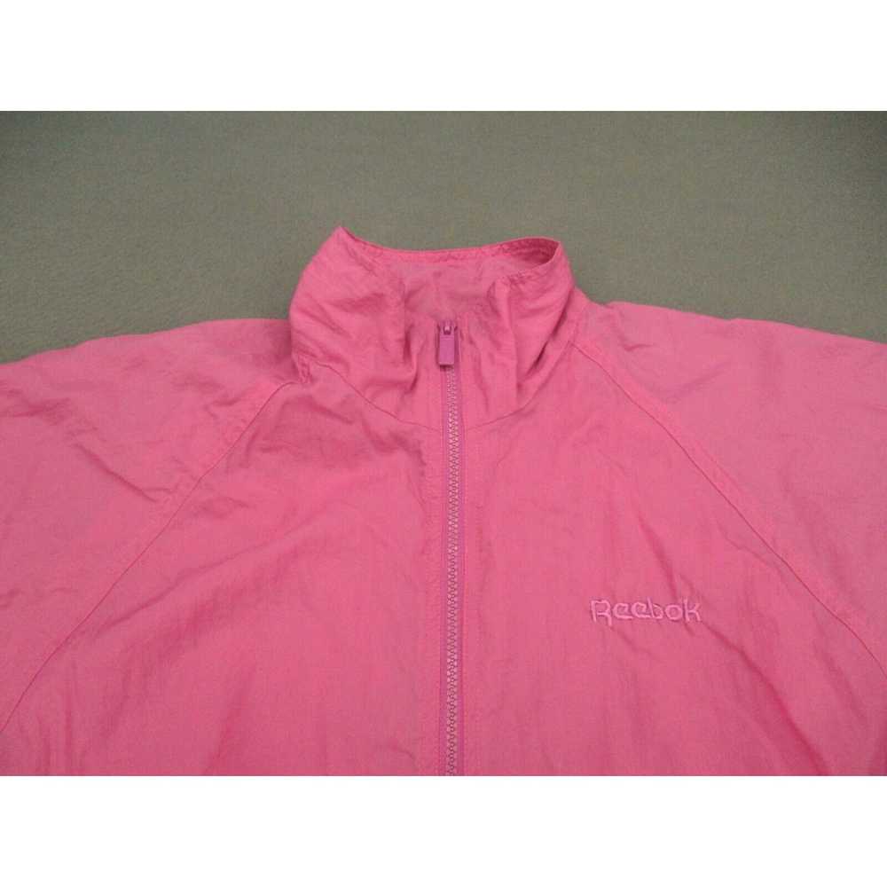 Reebok Reebok Jacket Womens Small Pink Lightweigh… - image 2