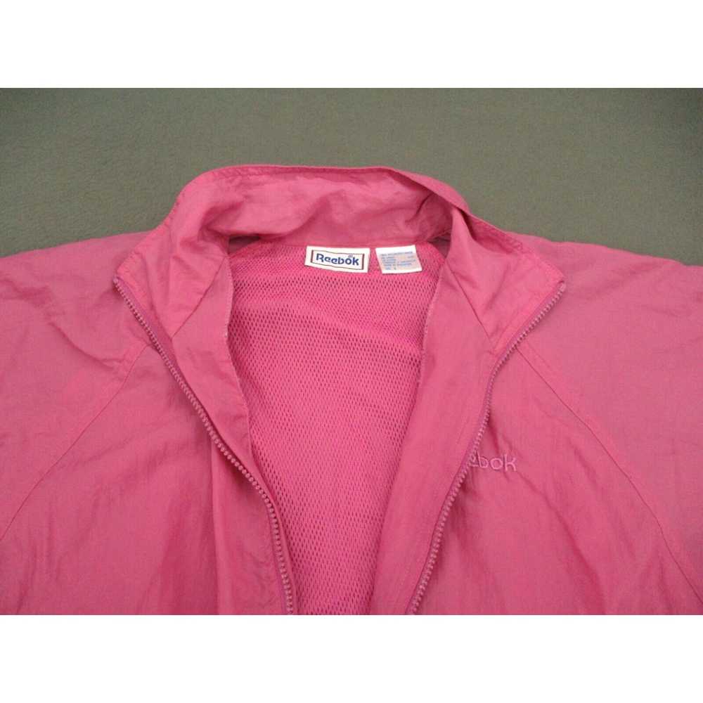 Reebok Reebok Jacket Womens Small Pink Lightweigh… - image 3