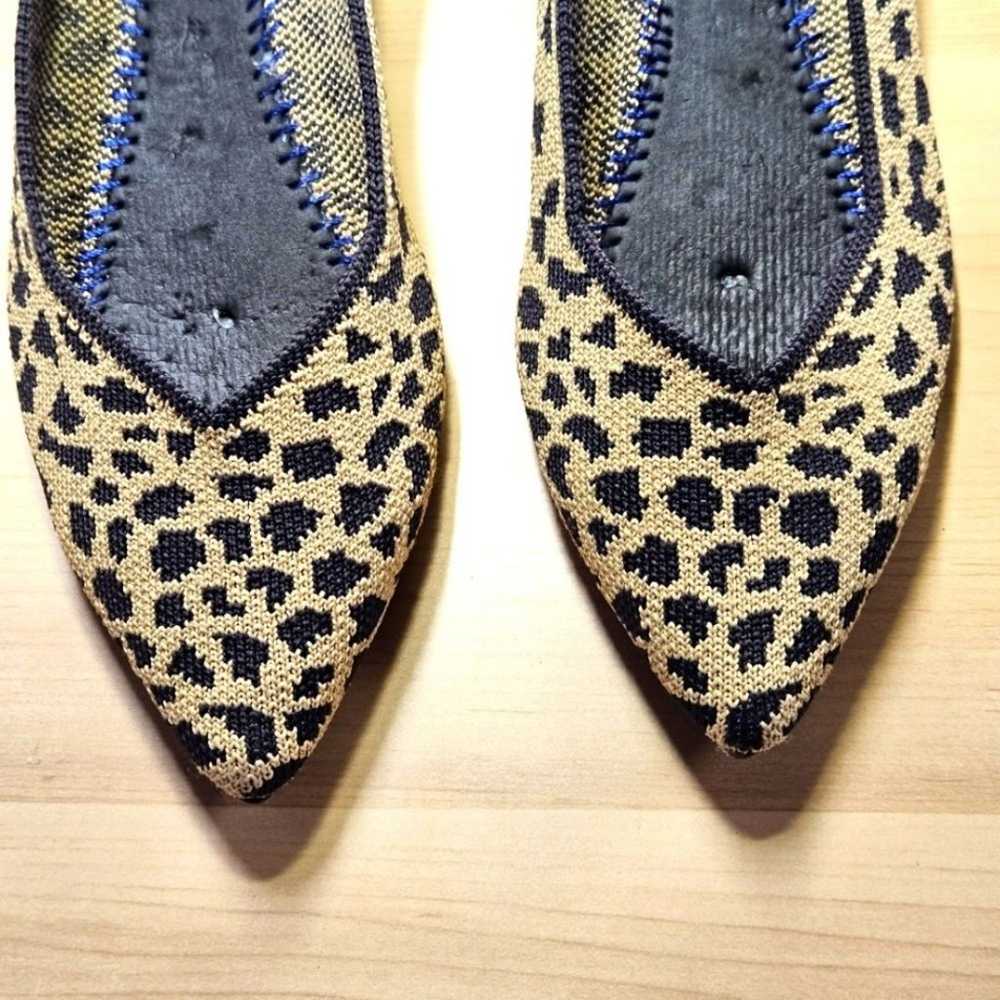 Rothy's The Point Cheetah Print Slip-on Flats - image 4