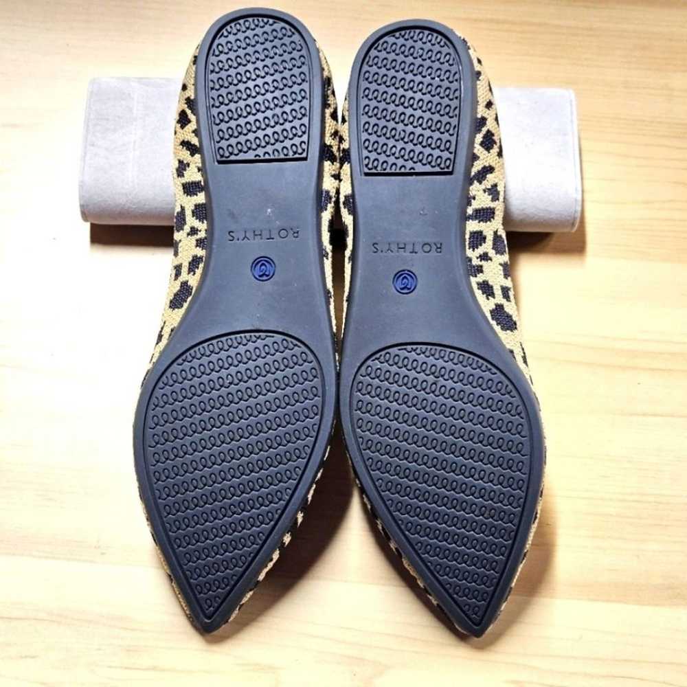 Rothy's The Point Cheetah Print Slip-on Flats - image 8