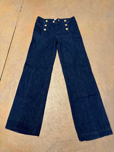 Sézane Sezane Denim Sailor Jeans (38) | Used,…