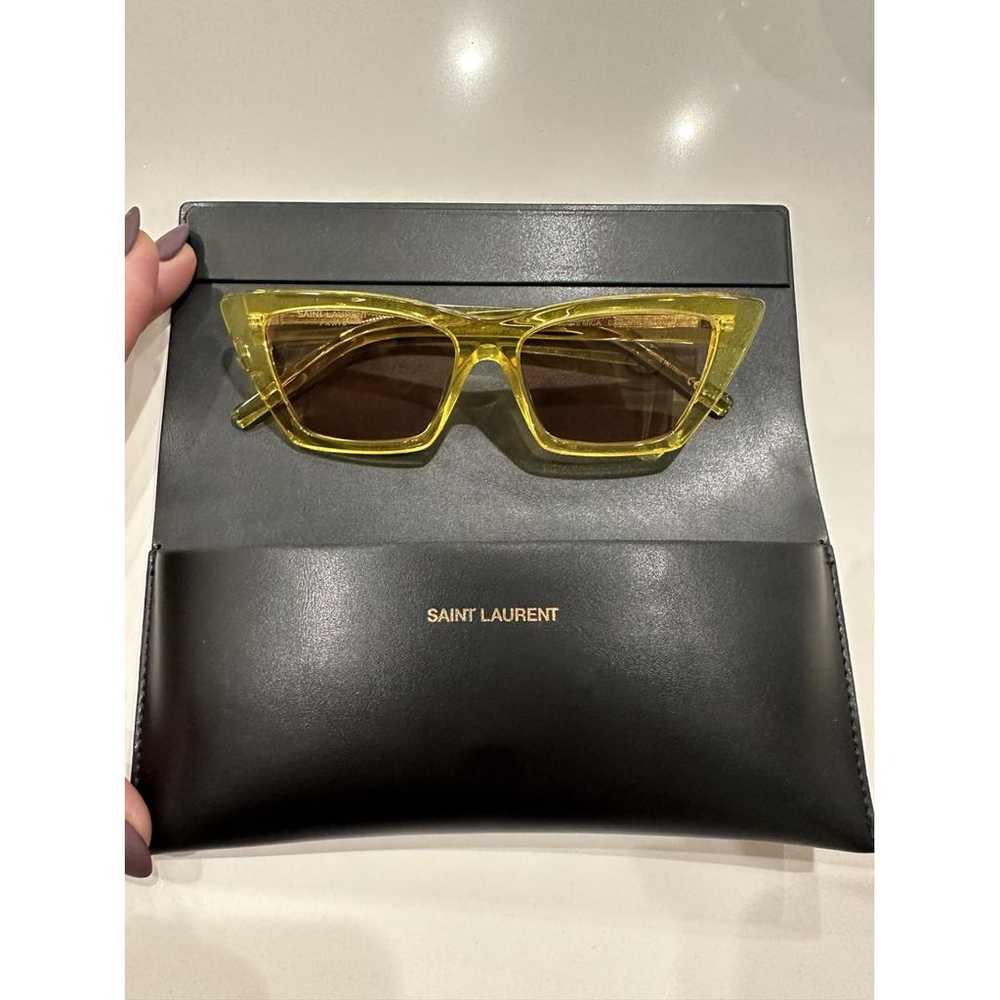 Saint Laurent New Wave sunglasses - image 3