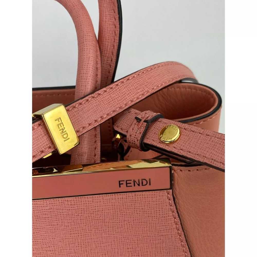 FENDI Vitello Elite Flamingo Petite 2Jours soft p… - image 2