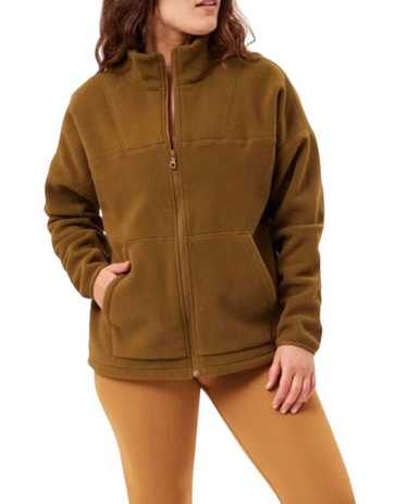 Girlfriend Collective Dark Olive Micro Fleece Full