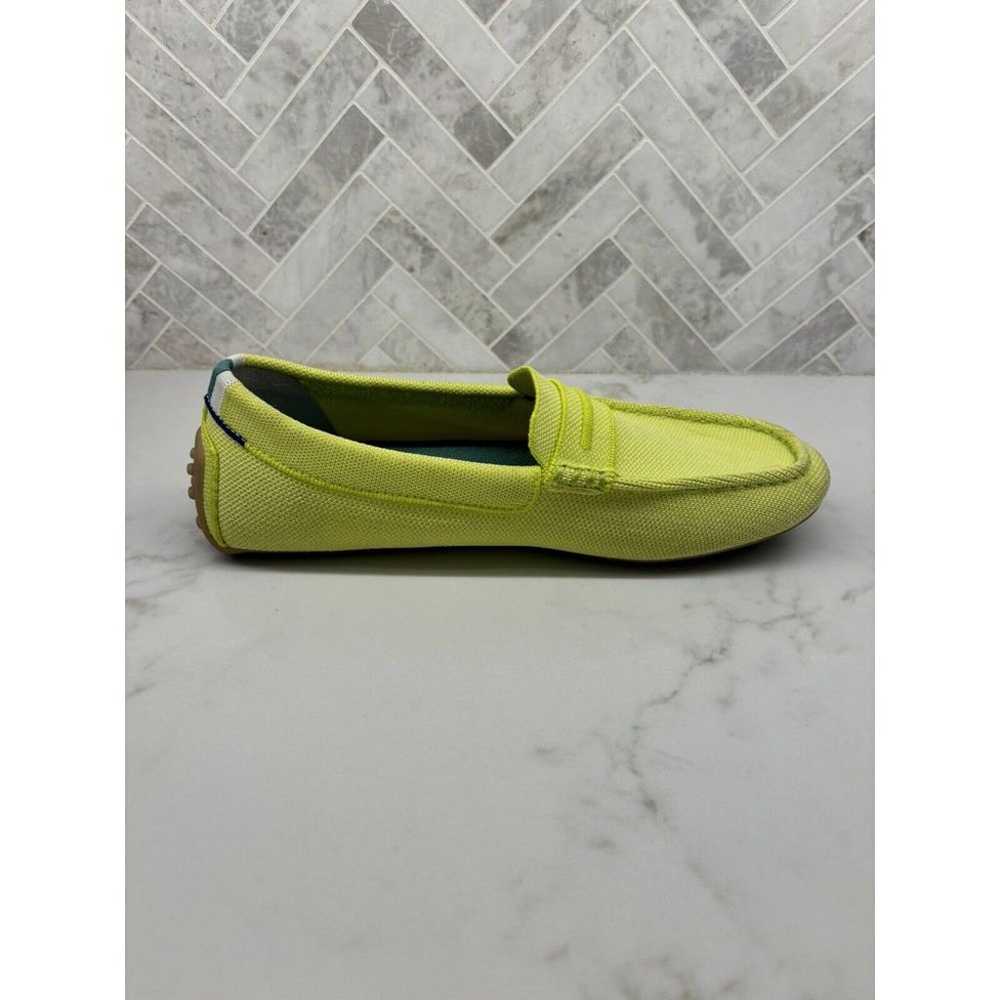 Rothys The Driver Simon Yellow Slip On Loafer Fla… - image 8