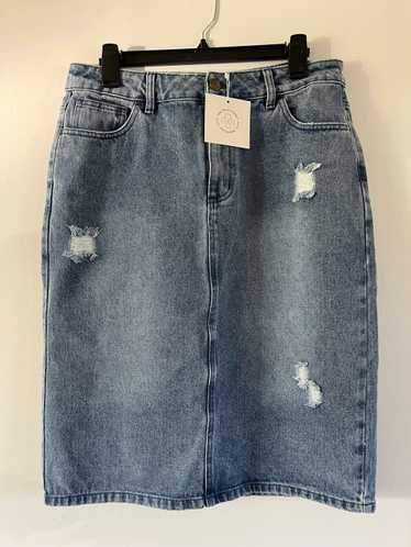 The Main Street Exchange Cove Denim Skirt