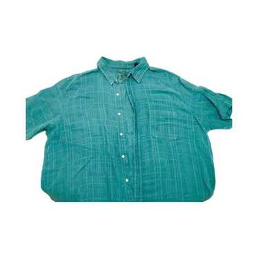 Tasso Elba Tasso Elba Island Men's Shirt Turquoise