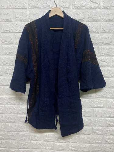 Cardigan × Kimono Japan Dragon × Vintage Vintage … - image 1