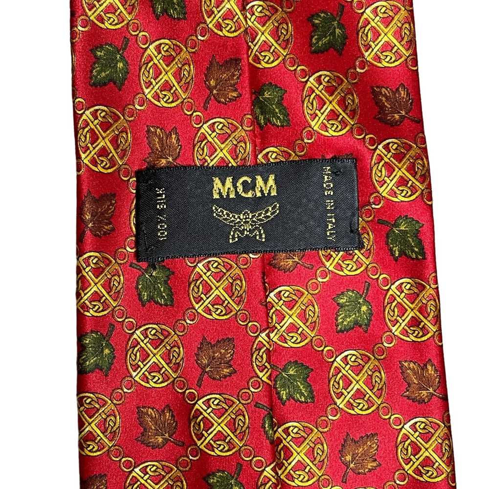 MCM MCM Silk Tie Made in Italy - image 2