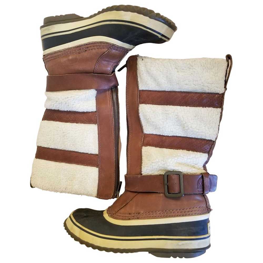 Sorel Leather snow boots - image 1