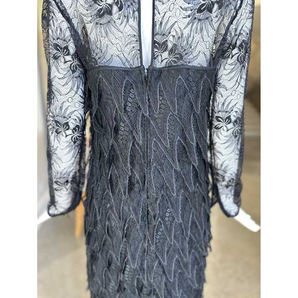 James Galanos Lace mid-length dress - image 3