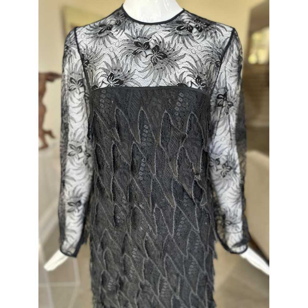 James Galanos Lace mid-length dress - image 5