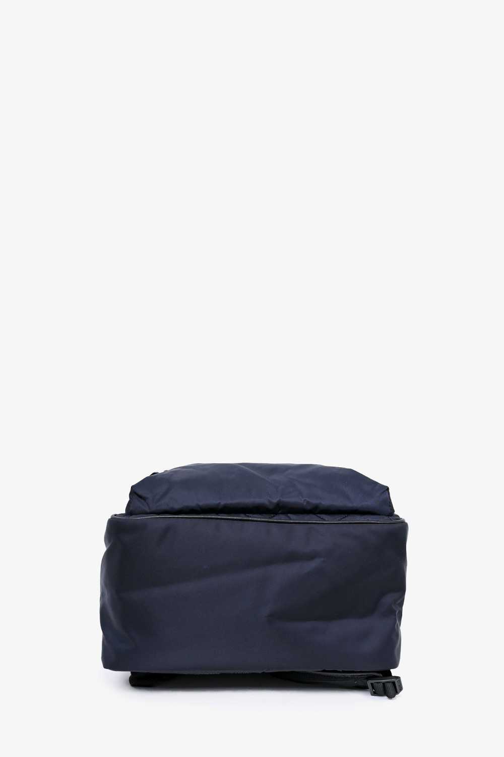 Moncler Navy/Black Nylon/Leather Quilted Backpack - image 5