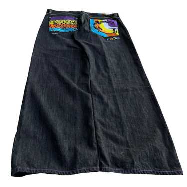 NOTORIOUS B.I.G激レア　デニム　w42 coogi jnco COOGI - クージーデニムジーンズ刺繍ストリートw42極太b系