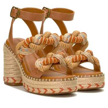 Lucky Brand Jewelly Braided Leather Espadrille Pla