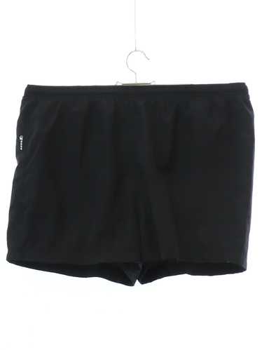 1990's Star Mens Black Swim Shorts