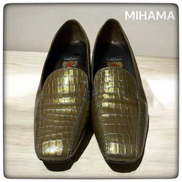 MIHAMA Embossed Wedge Pumps 22.5cm - image 1