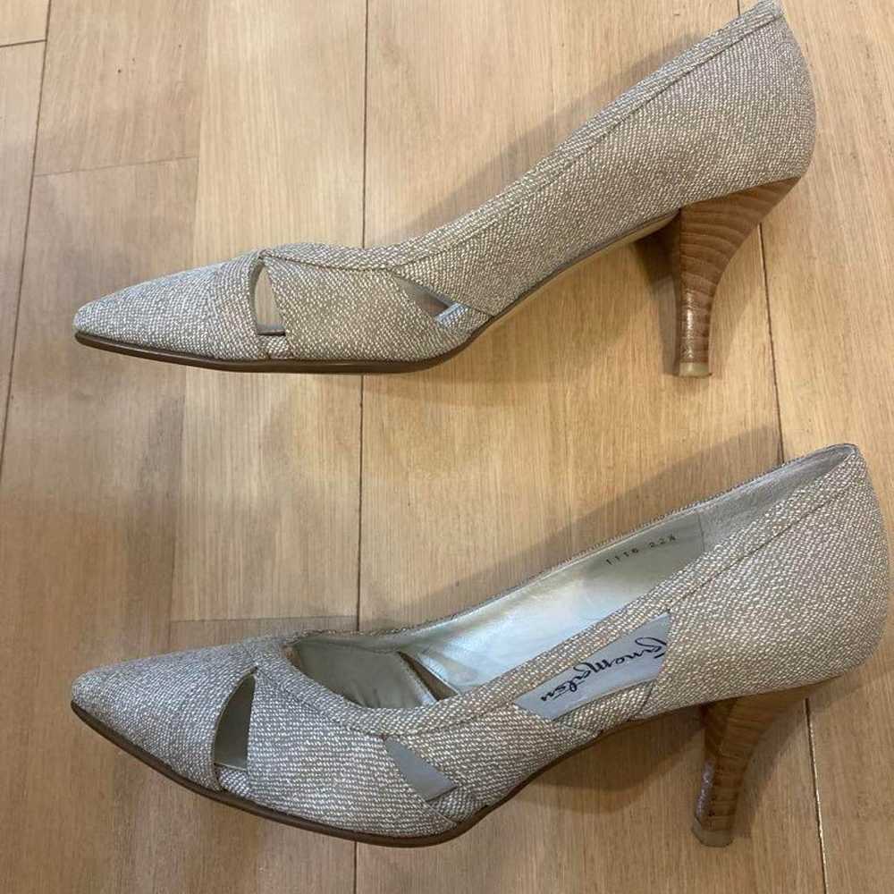 Ginza Kanematsu beige pumps 22.5cm in excellent c… - image 2