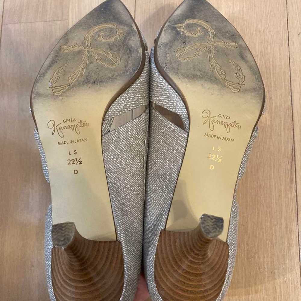 Ginza Kanematsu beige pumps 22.5cm in excellent c… - image 5