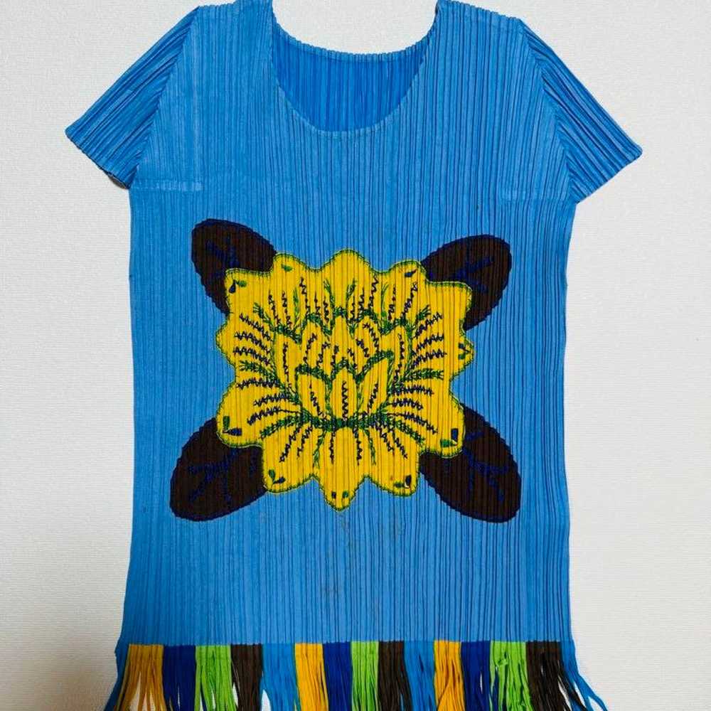 Issey Miyake Pleats Please Top Flower Pleats - image 1