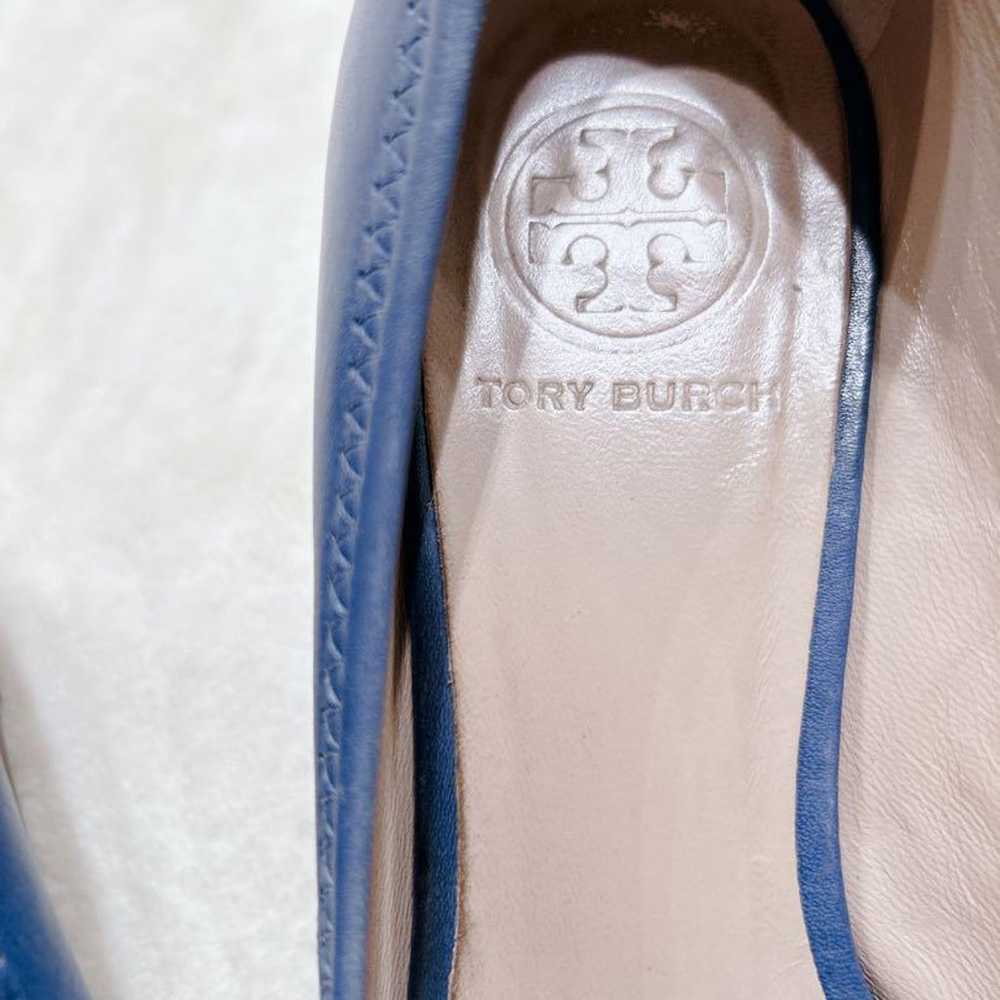 Tory Burch popular model leather wedge sole pumps… - image 10