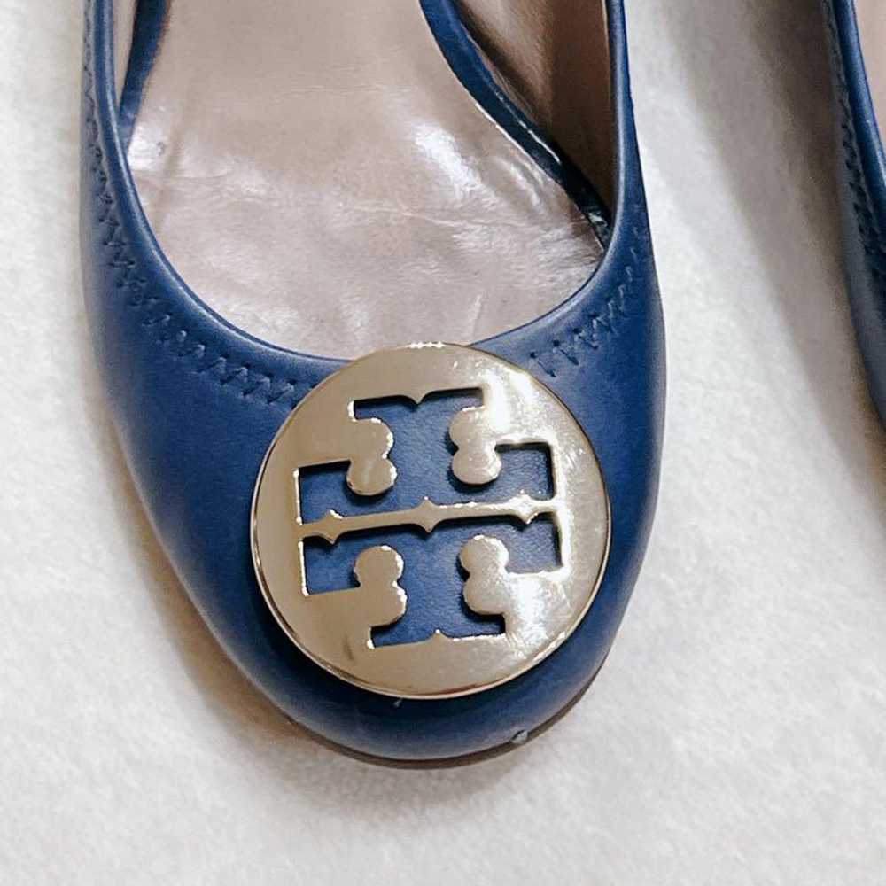 Tory Burch popular model leather wedge sole pumps… - image 9