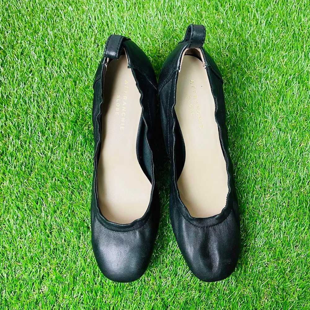 【Unused Class】AFFRANCHIE Leather Pumps Thick Sole… - image 2