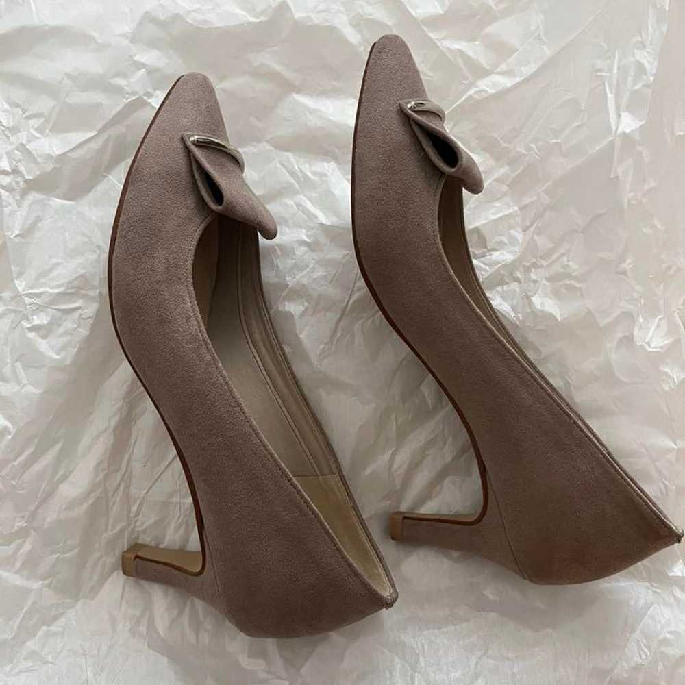 Lutalon Pointed Plate Pumps Beige 23.0cm - image 3