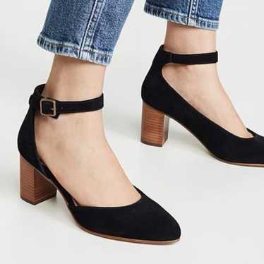 Soludos Gemma Black Suede Heel in Women’s 7.5 - image 1