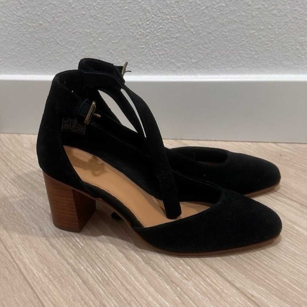 Soludos Gemma Black Suede Heel in Women’s 7.5 - image 3