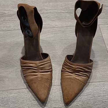 Free People Shoes Brown Wedge Heels Designer Boho