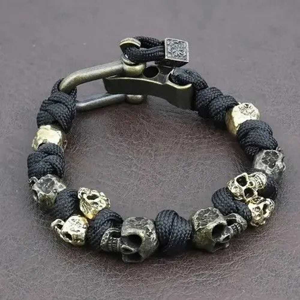 Japanese Brand × Jewelry × Streetwear Skull Brace… - image 1