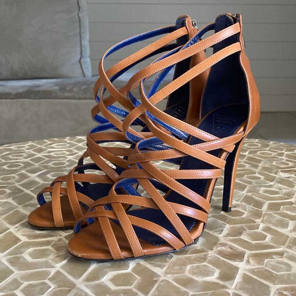 Valentina Rangoni Firenze strappy leather heels (… - image 12