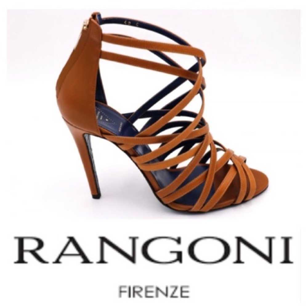 Valentina Rangoni Firenze strappy leather heels (… - image 1