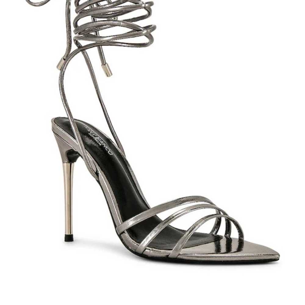 Tony Bianco Mavis Sandal in Gunmetal Glimmer - image 2