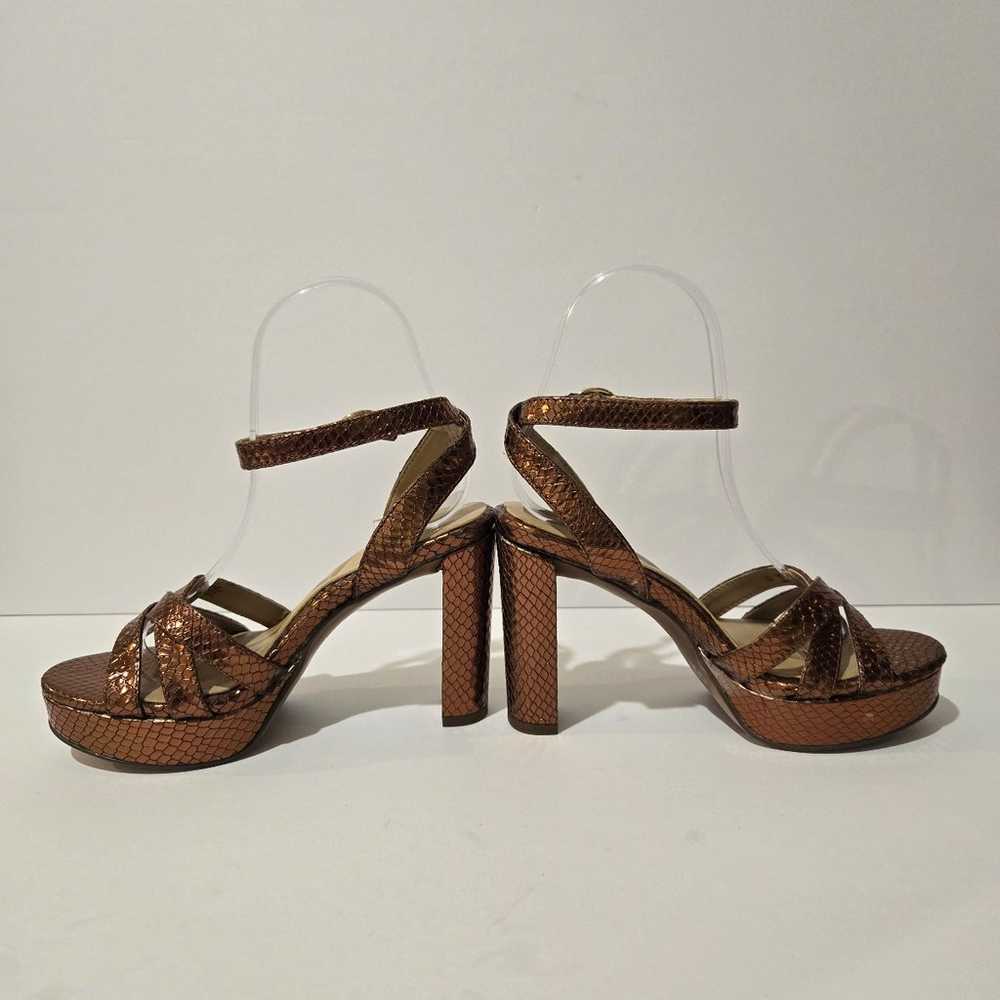 Naturalizer Mallory Bronze Sandal Heels 5 - image 4