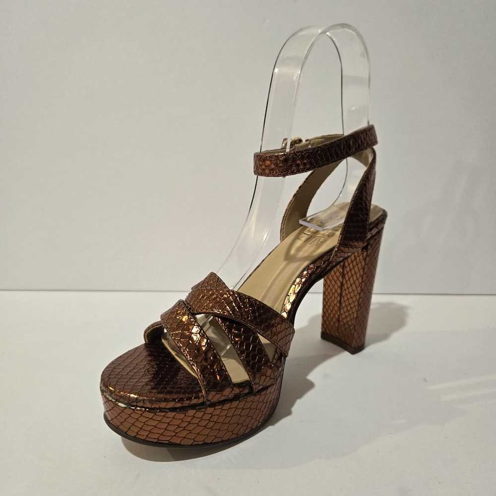 Naturalizer Mallory Bronze Sandal Heels 5 - image 6