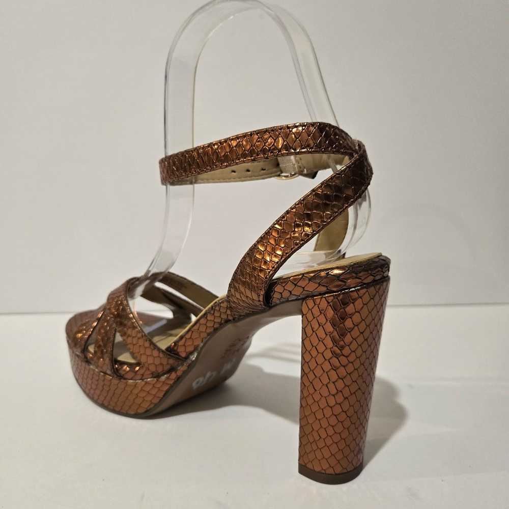 Naturalizer Mallory Bronze Sandal Heels 5 - image 8