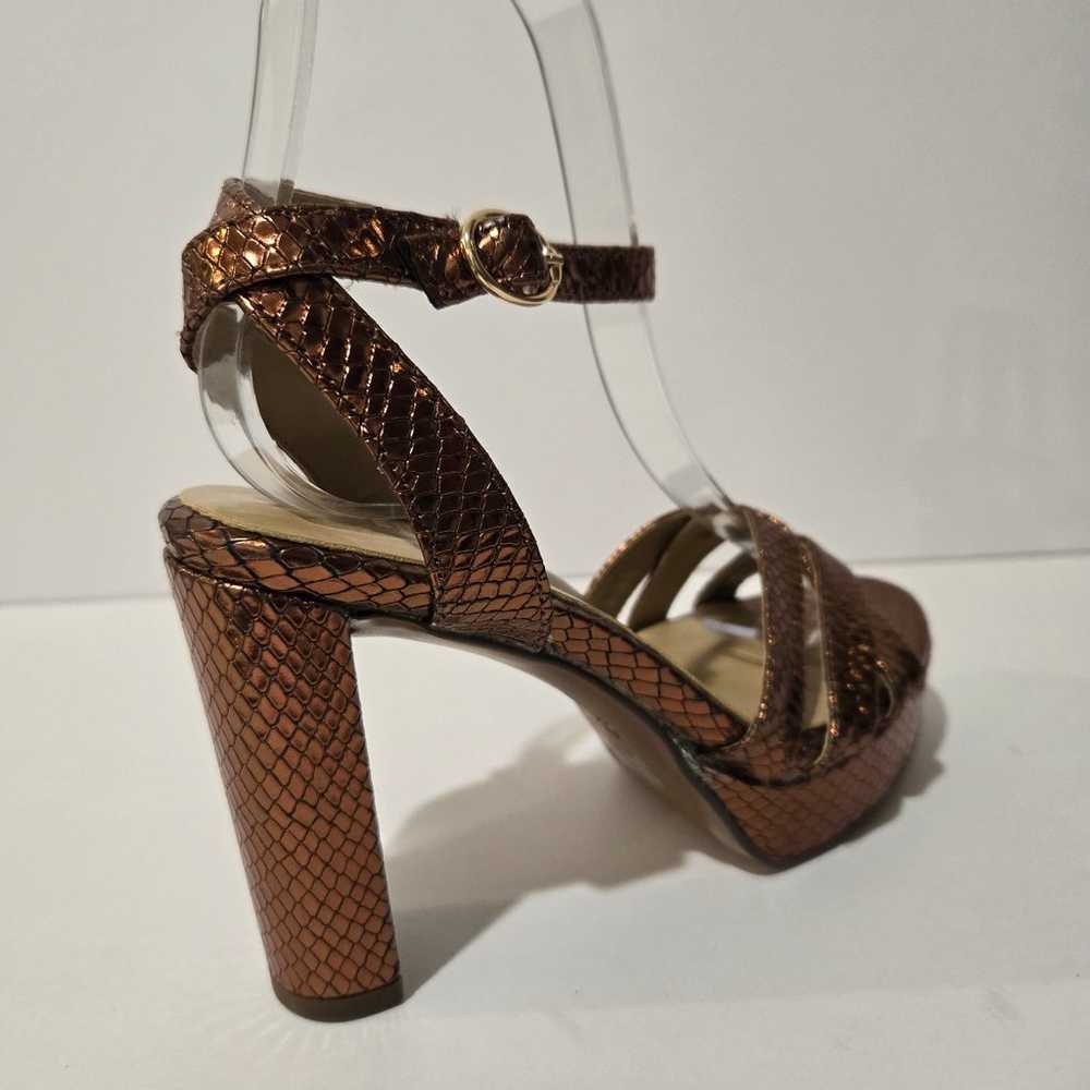 Naturalizer Mallory Bronze Sandal Heels 5 - image 9