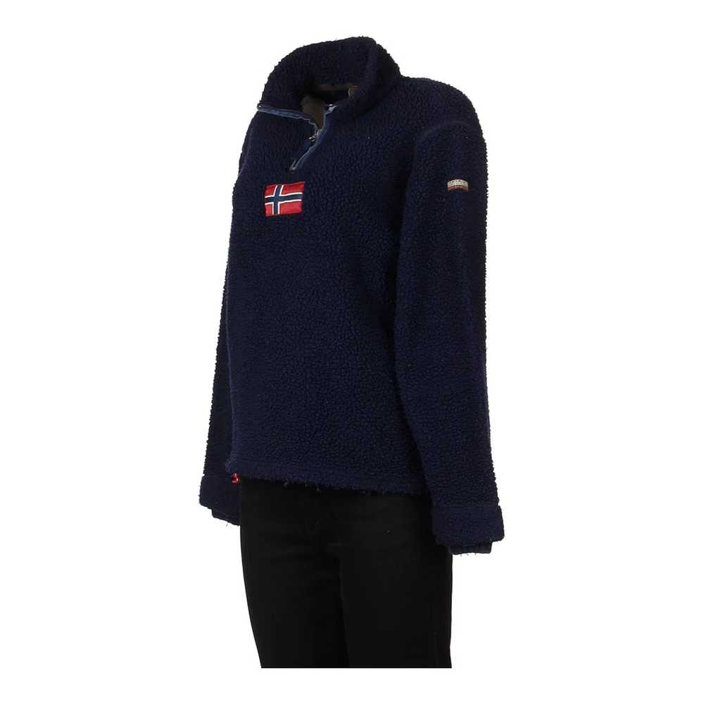 Napapijri Fleece - Large Blue Polyester - image 2